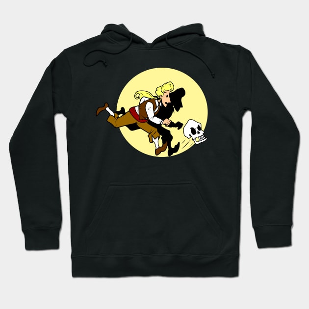 The Adventures of Guybrush Hoodie by Spazzy Newton